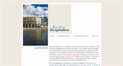 Desktop Screenshot of bayareahospitalists.net